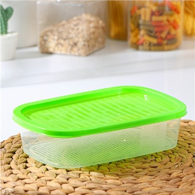 Набор пищевых контейнеров «BioFresh», 3 шт.: 1 л, 1.6 л, 2.3 л, цвет микс