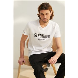 Фуфайка (футболка) муж BeGood SS23MJ294 белый