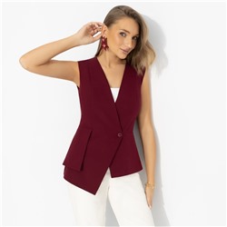 Жилет для уверенности на каждый день, Стильный лидер (бордовый)