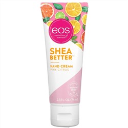EOS, Shea Better, Hand Cream, Pink Citrus, 2.5 fl oz (74 ml)