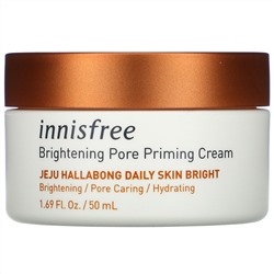 Innisfree, Jeju Hallabong Daily Skin Bright, Brightening Pore Priming Cream, 1.69 fl oz (50 ml)