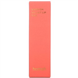 Heimish, Varnish Velvet Lip Tint, 02 Peach Charcoal, 1 Lip Tint