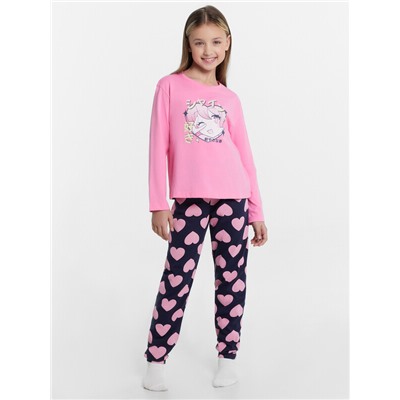 КОМПЛЕКТ ДЛЯ ДЕВОЧЕК (ДЖЕМПЕР, БРЮКИ) 567740