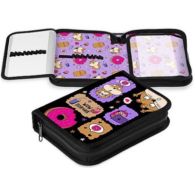 Пенал 2-х ств. 200х140 мм "Хомяк Сеня" с двумя откидными планками (093857) 74306 Хатбер