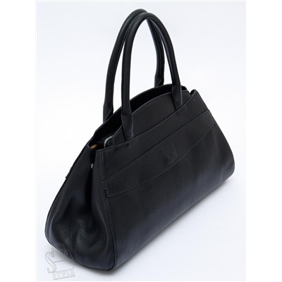 Сумка женская кожаная 3380-2QP black  Polina&Eiterou