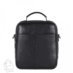 Сумка мужская кожаная 2081BSH black Heanbag
