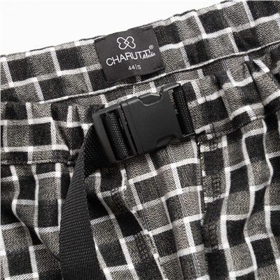 Юбка-килт дизайнерская, Игра теней (серый)