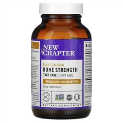 New Chapter, Bone Strength Take Care, 240 Vegetarian Tiny Tablets