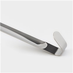 Половник кухонный «Поварской», 1.5 л, d=19 см, ручка 58 см, толщина 1.5 мм, цельнотянутая ручка