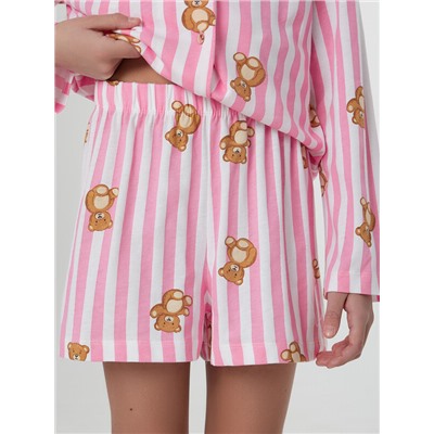 КОМПЛЕКТ ДЛЯ ДЕВОЧЕК (РУБАШКА, ШОРТЫ) 567763