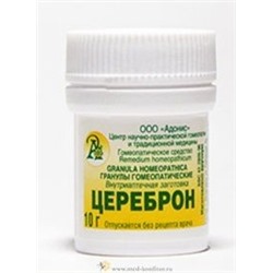 Гранулы гомеопатические "Цереброн"
