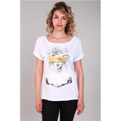 Футболка женская Ф - 13567 (Белый)