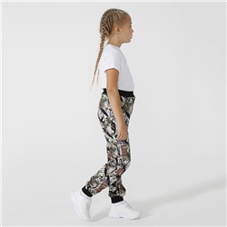 Штаны для девочки Граффити