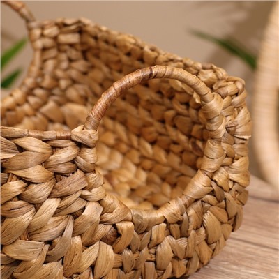 Корзина плетёная, 25×20×16 см