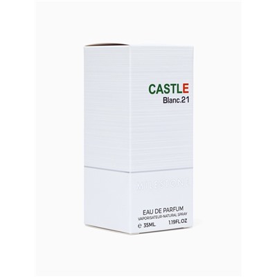 Парфюмерная вода мужская Milestone CASTLE BLANC.21, 35 мл (мотив Eau De Lacoste Blanc)