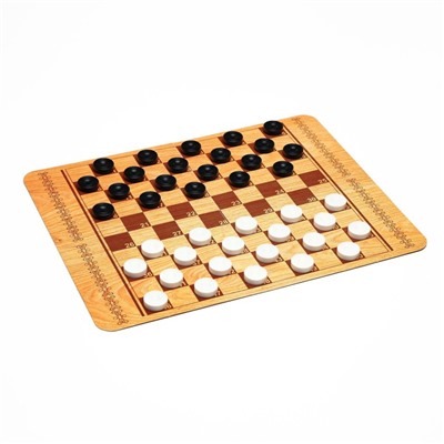 Шашки, настольная игра «Русские и международные», поле 42×32 см