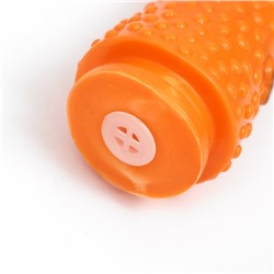 Игрушка пищащая «Курица пират» для собак, 28 см, жёлтая