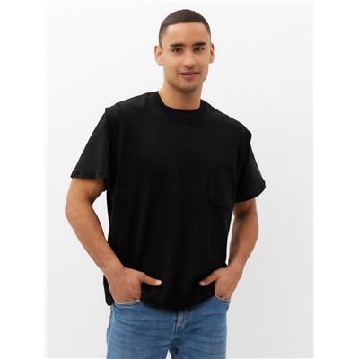 Жилет MINAKU: Knitwear collection цвет черный, размер 48