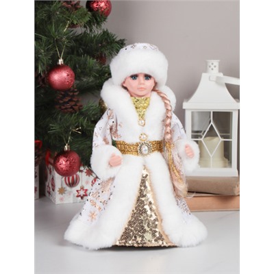 Фигурка Снегурочка 30 см / DB30-12 /уп 36/ музыкальная
