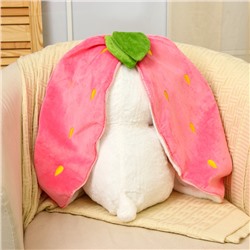 Мягкая игрушка без наполнителя «Зайка-клубника», 60 см