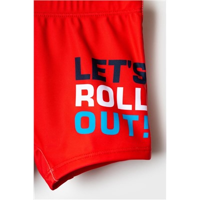 Плавки-шорты трикотажные для мальчиков, средней длины PLAYTODAY, 1239689