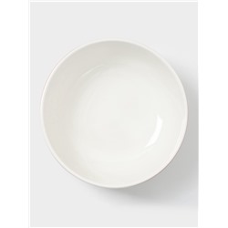 Салатник новогодний Доляна «Московский мишка», 580 мл, 15.5×6 см, фарфор, белый