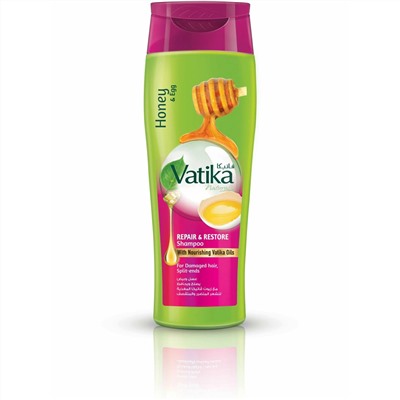 Dabur Vatika Repair & Restore Shampoo / Шампунь Исцеление и Восстановление для Волос 210 мл