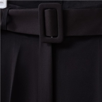 Брюки женские прямые MINAKU, цвет чёрный, размер 42