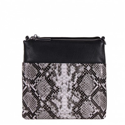 Сумка 9875-4-6 black gray Polina&Eiterou