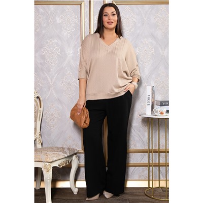 Блуза Вэнсдей (бежевая) Б14818-4М