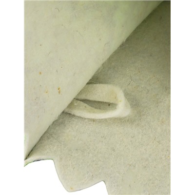 Шапка для бани и сауны «Веник», полиэфир 70%, шерсть 30%