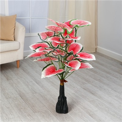 Дерево искусственное «Каладиум Флорида», h=87 см