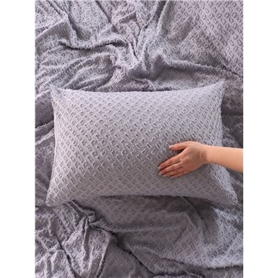 Постельное бельё 1.5-спальное LoveLife Tufting Квадрат, микрофибра