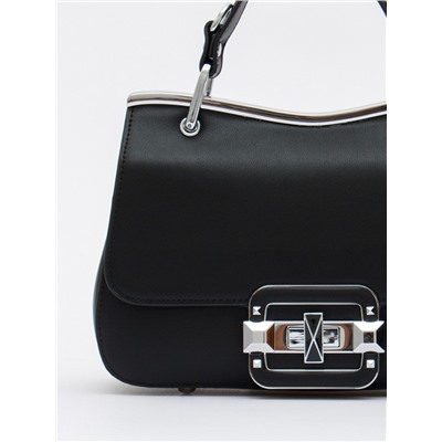 Сумка 6061Q black Polina&Eiterou