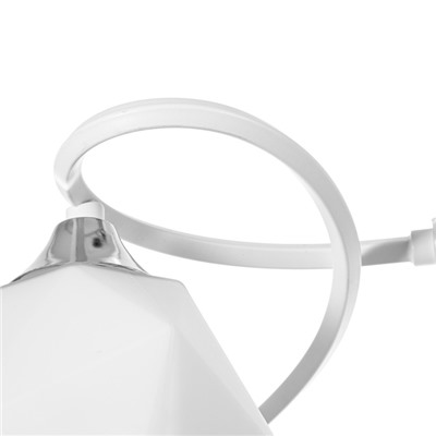 Светильник потолочный BayerLux «Миссури», люстра 4хЕ27, 40 Вт, белый, 71×36×29 см