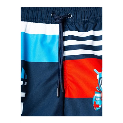 Шорты текстильные плавательные для мальчиков, длинные PLAYTODAY, 1239688