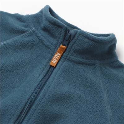 Детская кофта на молнии KAFTAN, синяя, размер 36 (134-140 см)