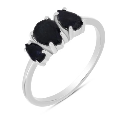 Кольцо, сапфир корунд, Марисса