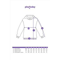 Худи PLAYTODAY, 1088554