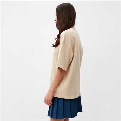 Футболка женская MIST Dramatic, размер 44-46, бежевая