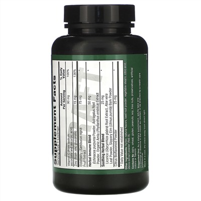 PlantFusion, Vegan Complete Immune Support, 60 Vegan Lozenges