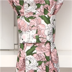 Шторы для кухни «Этель. Попугай» 149×180 см - 2 шт., подхваты - 2 шт., 80% хлопок, 20% п/э