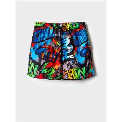 Шорты текстильные плавательные для мальчиков, средней длины