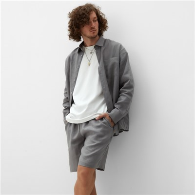 Шорты мужские MIST, размер 54, серые