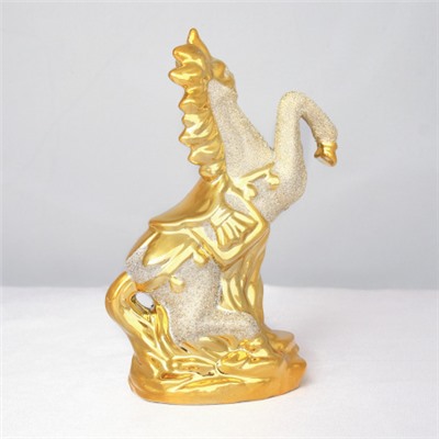 Фигурка Лошадь 18 см золото / W20-13 /уп 60/СИМВОЛ ГОДА 2026