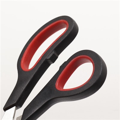 Ножницы-когтерезы средние с упором для пальца, 13.5×6.5×0.8 см, эконом, МИКС