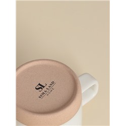 Кружка SL Home «Сердце», 520 мл, 13.5×9.6×9.8 см, керамика, белая