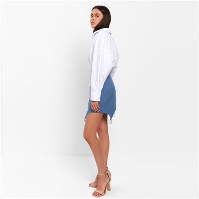 Юбка женская джинсовая MIST: Denim р.44, синий