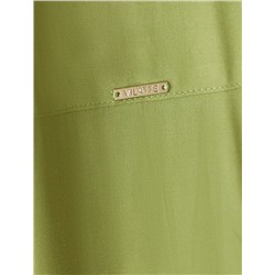 Блузка с широкими манжетами из вискозы с лиоцеллом