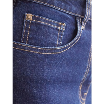 Джинсы клеши из мягкой эластичной джинсы средней плотности 12OZ